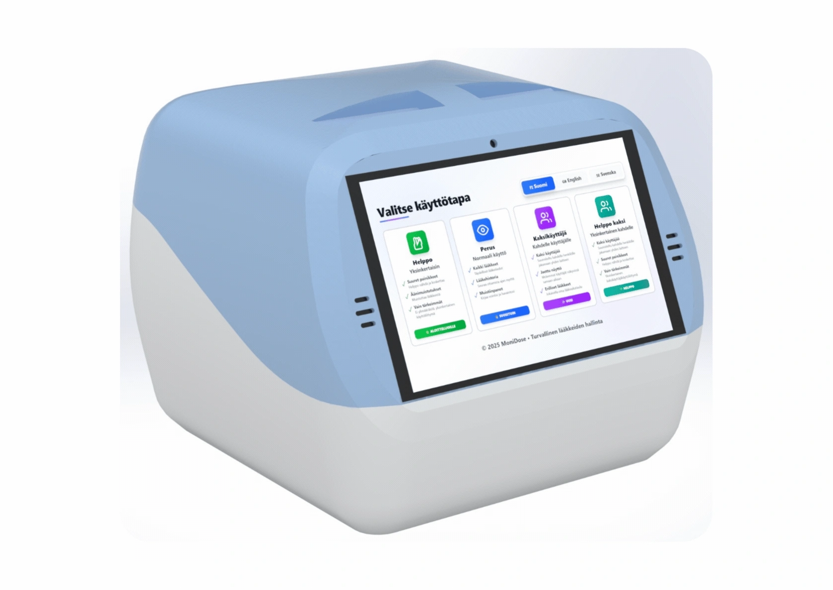 MoniDose Smart Medication Dispenser - Device in Action